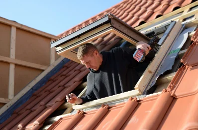 Pose de fenêtres de toit Velux à Hallering